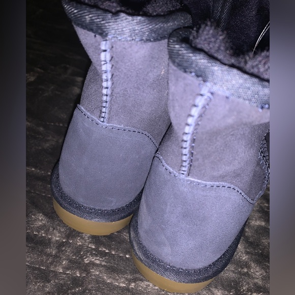 WOOL SHEARLING SHORT BOOTS - Picture 4 of 5